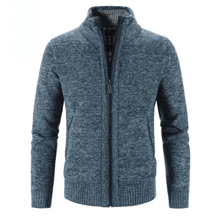 Dravik | Hög Hals Cardigan Tröja Jacka