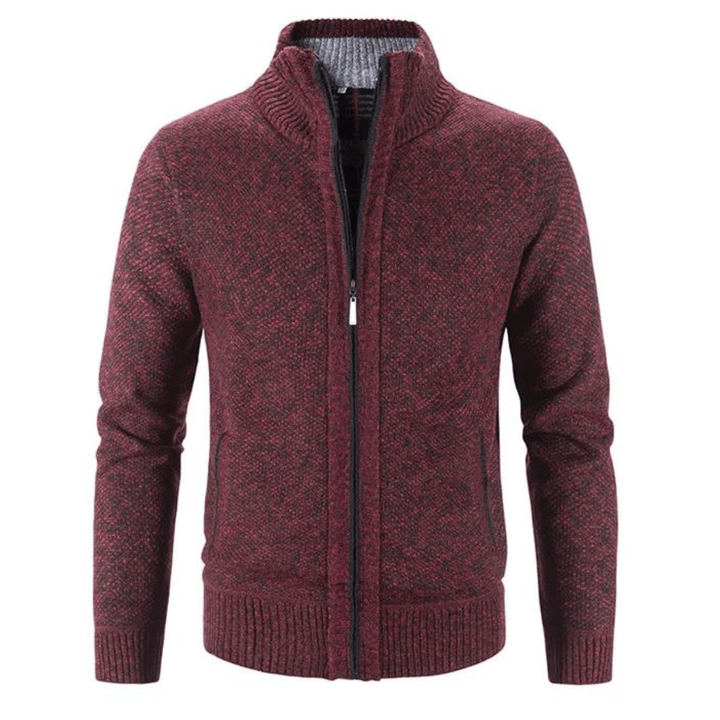 Dravik | Hög Hals Cardigan Tröja Jacka