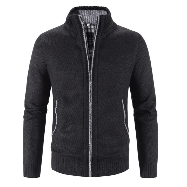Dravik | Hög Hals Cardigan Tröja Jacka