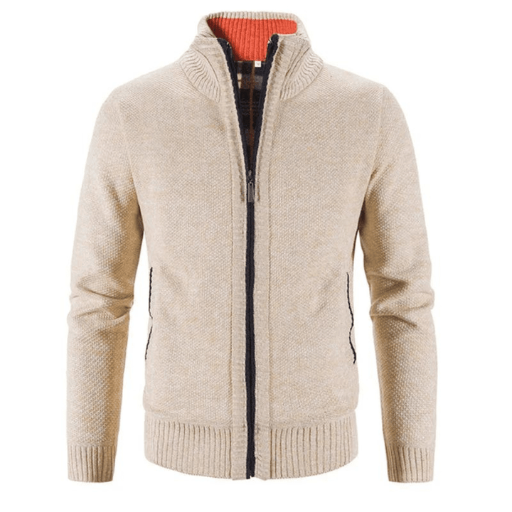 Dravik | Hög Hals Cardigan Tröja Jacka