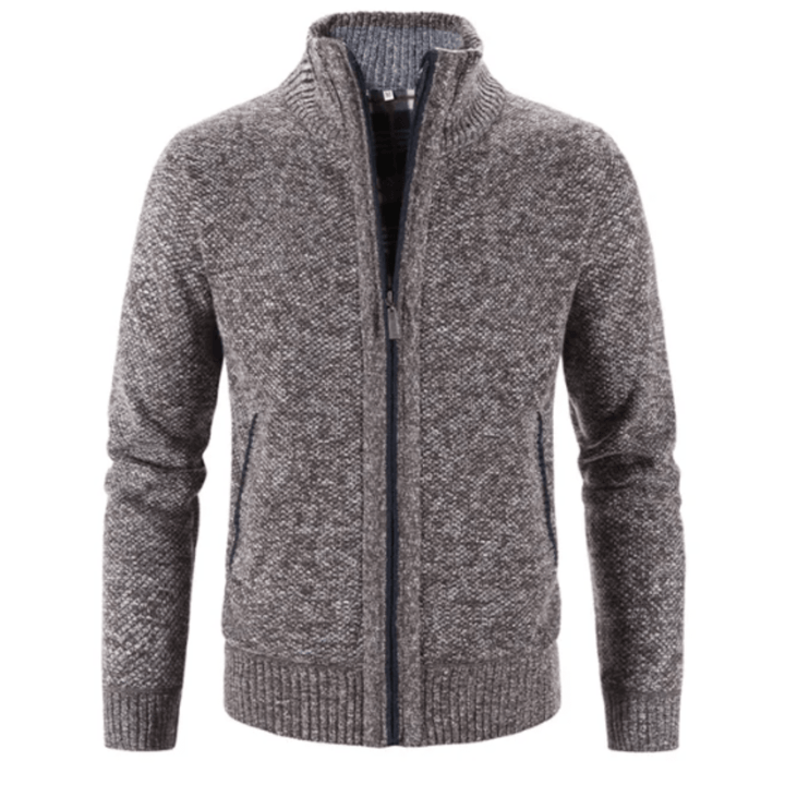 Dravik | Hög Hals Cardigan Tröja Jacka