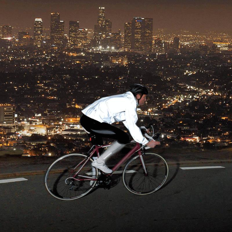 Herr Reflekterande Vattentät Cykeljacka