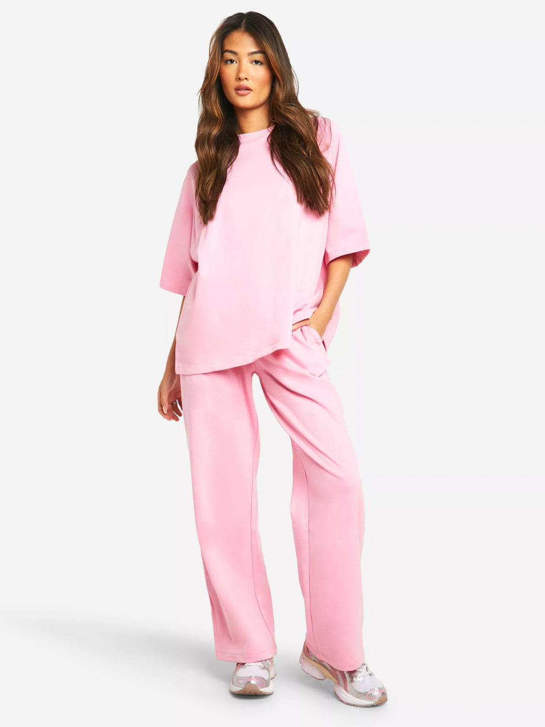 Dam Överdimensionerat Vinterset | Mysig Tvådelad Loungeoutfit