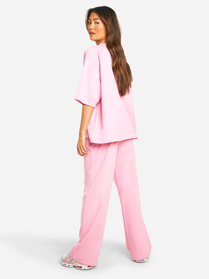 Dam Överdimensionerat Vinterset | Mysig Tvådelad Loungeoutfit
