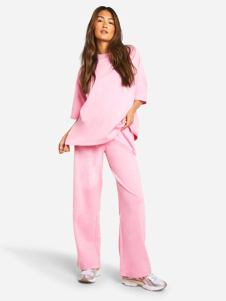 Dam Överdimensionerat Vinterset | Mysig Tvådelad Loungeoutfit