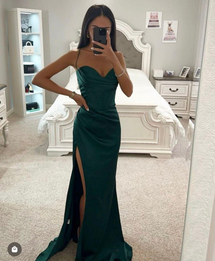 Alouette | Eleganta Satin Aftonklänning