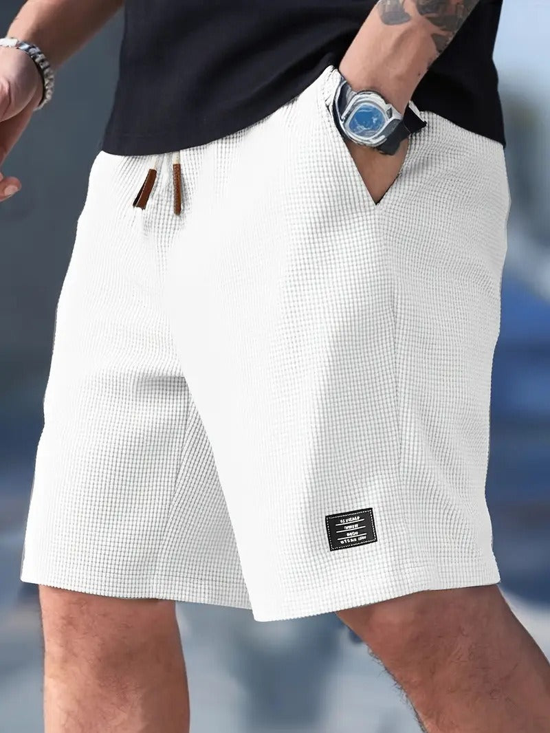 Herr Avspänd Passform Vardagsshorts | Lättvikt Vardag Sommarstil
