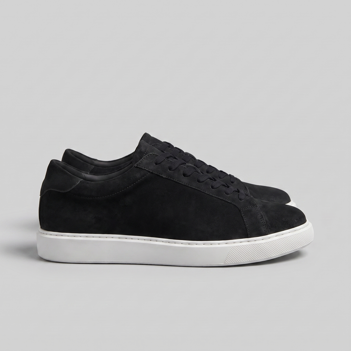 Herr Mocka Stil Låg Gymnastikskor | Minimalistisk Ren Utformning
