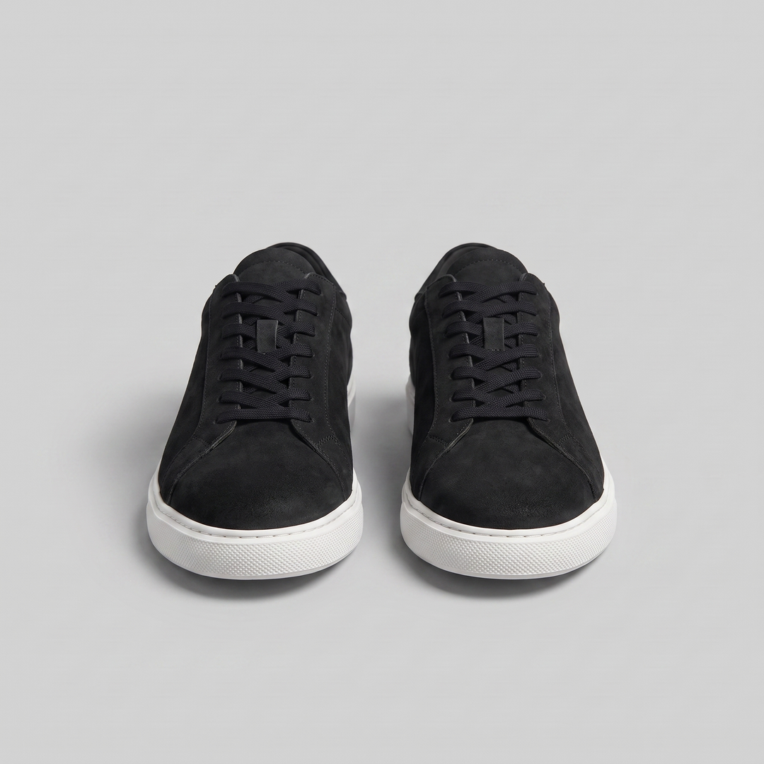 Herr Mocka Stil Låg Gymnastikskor | Minimalistisk Ren Utformning