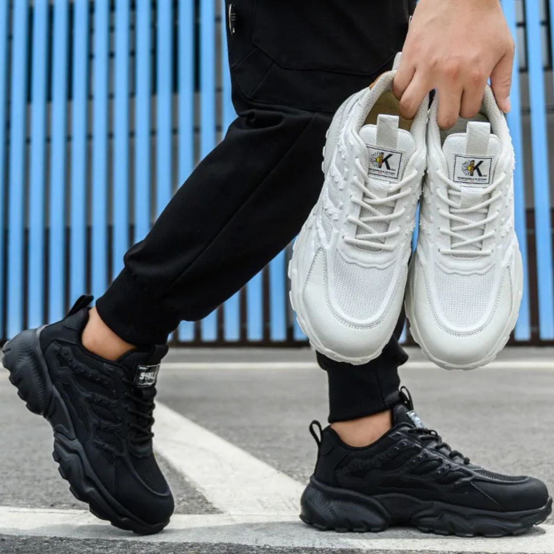 Herr Stålhätta Arbetssneakers | Slitstarka Skyddsskor