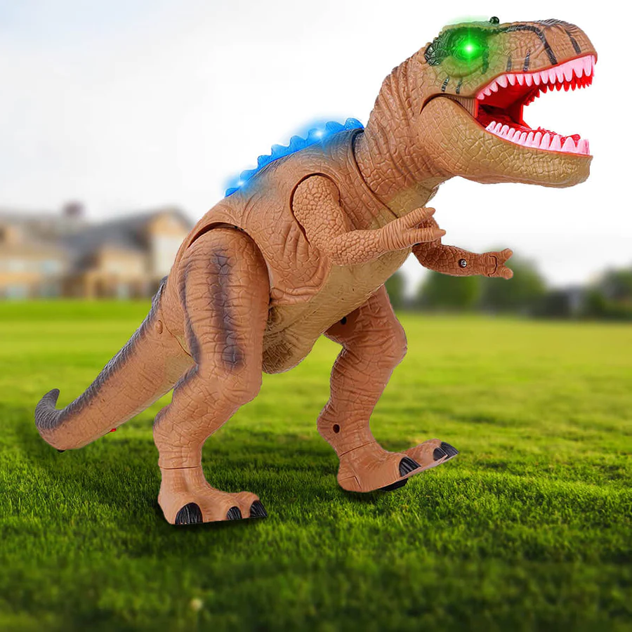 Fjärrstyrd Gående Dinosaurieleksak | Rolig Interaktiv Presentidé