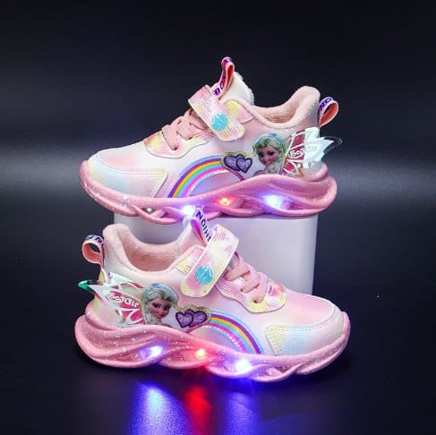 Tjejer Glittra LED Gymnastikskor
