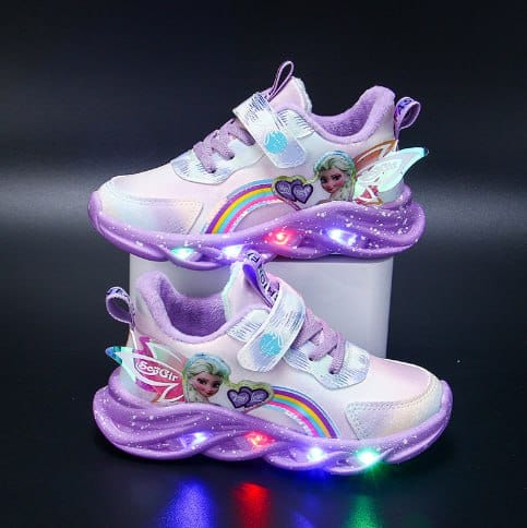 Tjejer Glittra LED Gymnastikskor
