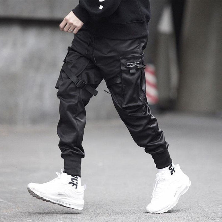 Herr Techwear Taktisk Joggare | Flera Fickor Stads Cargobyxor