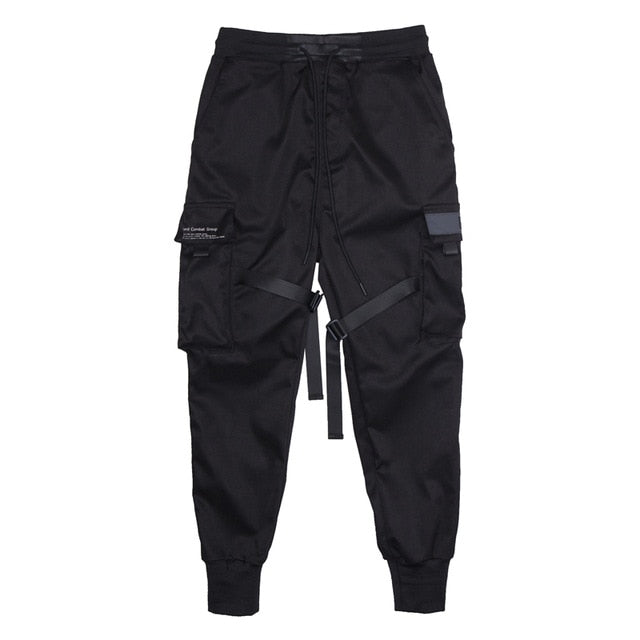 Herr Techwear Taktisk Joggare | Flera Fickor Stads Cargobyxor