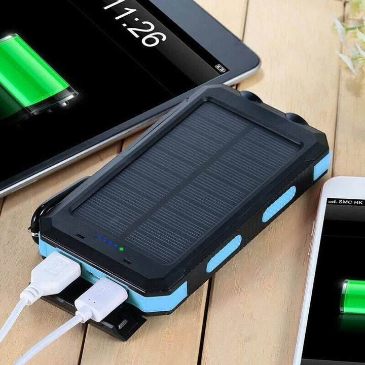 Sol Powerbank 50000mAh | Vattentät Utomhusladdare