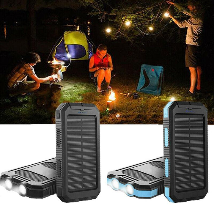 Sol Powerbank 50000mAh | Vattentät Utomhusladdare