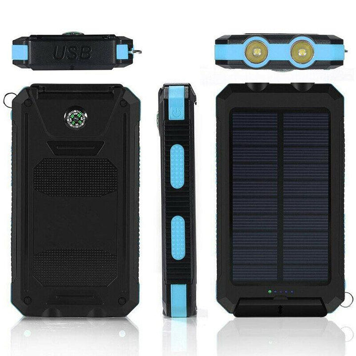 Sol Powerbank 50000mAh | Vattentät Utomhusladdare