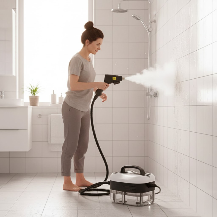 Högtrycksångrengörare 2500W | Bärbar Djuprengöring