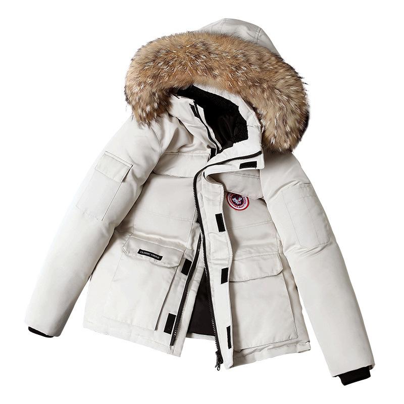 Herr Varm Vadderad Parkas | Mellanglång Vinterjacka