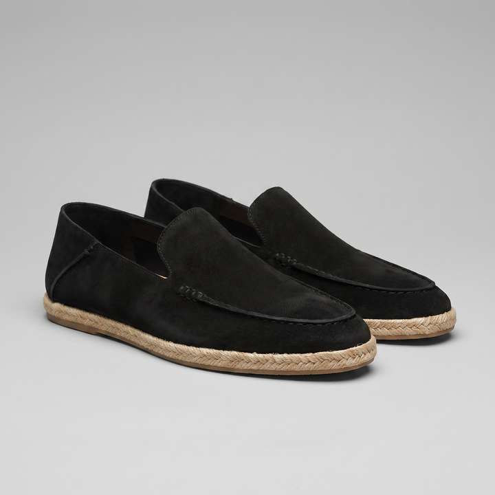 Herr Mocka Stil Espadrill Dagdrivare | Jute Trimning Sommar Glid-På