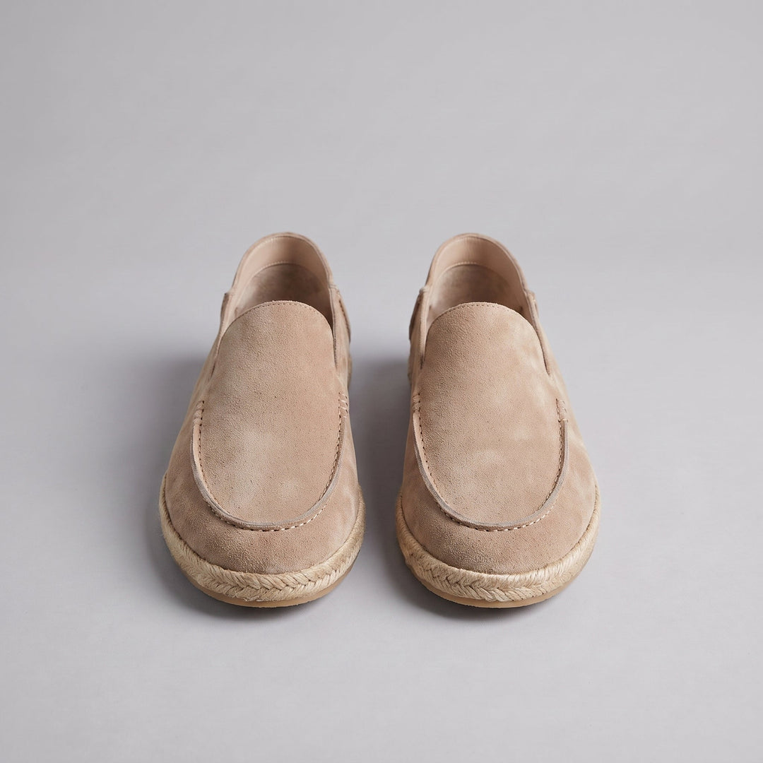 Herr Mocka Stil Espadrill Dagdrivare | Jute Trimning Sommar Glid-På