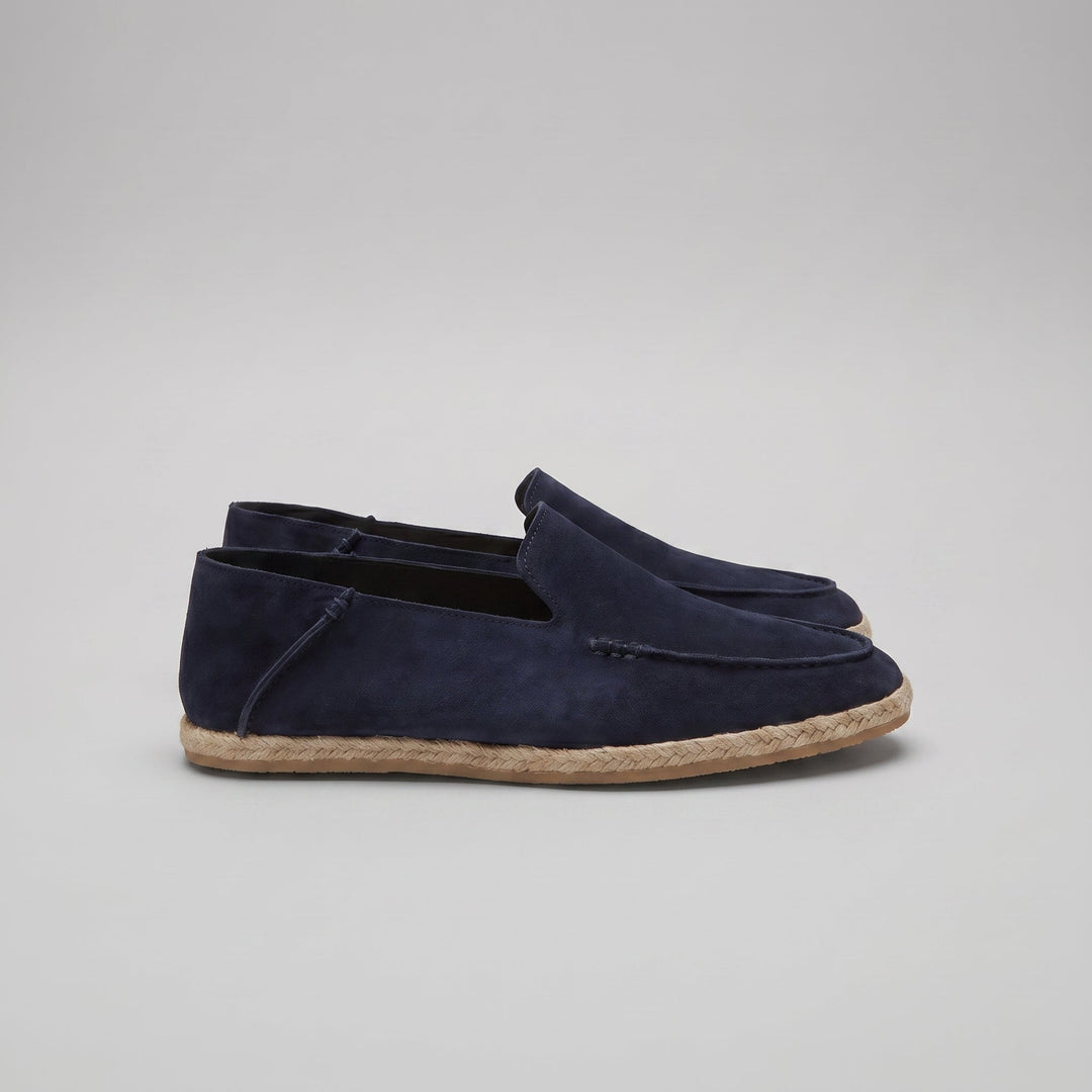 Herr Mocka Stil Espadrill Dagdrivare | Jute Trimning Sommar Glid-På
