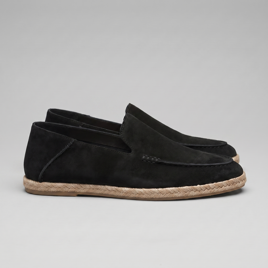Herr Mocka Stil Espadrill Dagdrivare | Jute Trimning Sommar Glid-På