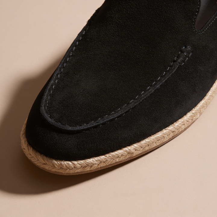 Herr Mocka Stil Espadrill Dagdrivare | Jute Trimning Sommar Glid-På