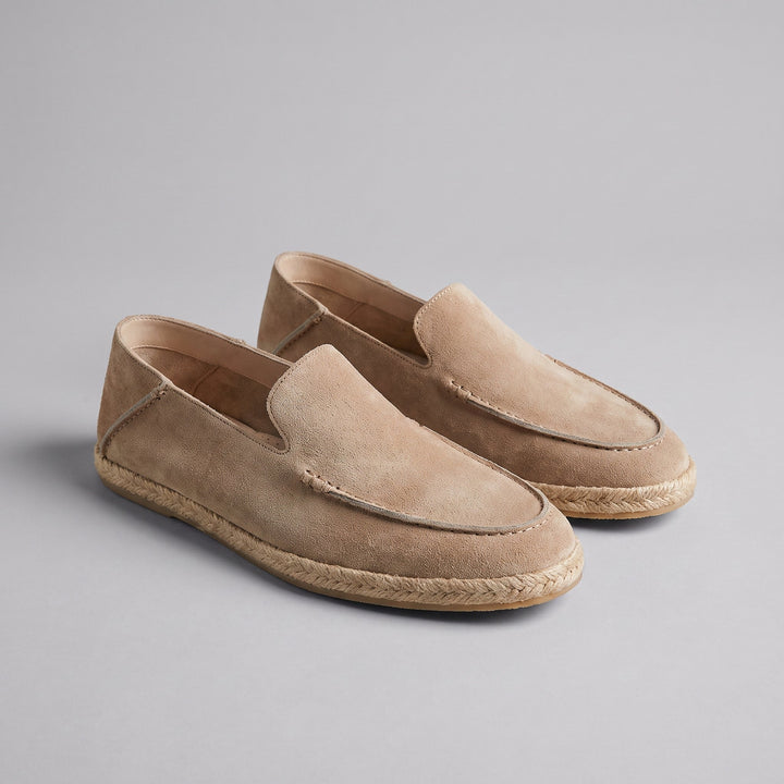 Herr Mocka Stil Espadrill Dagdrivare | Jute Trimning Sommar Glid-På