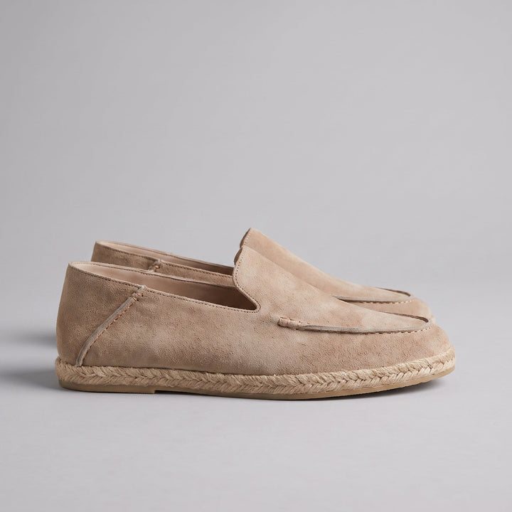 Herr Mocka Stil Espadrill Dagdrivare | Jute Trimning Sommar Glid-På