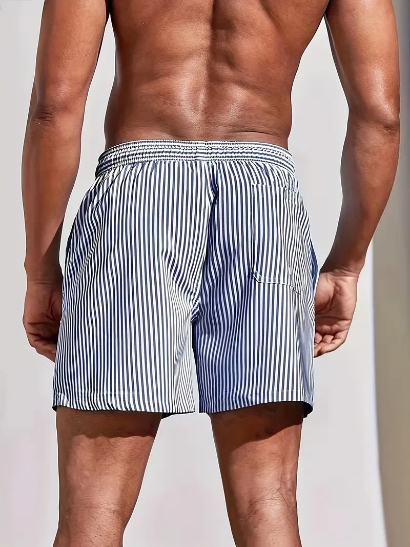 Herr Randiga Badshorts | Strand och Lovdag Væsentlig